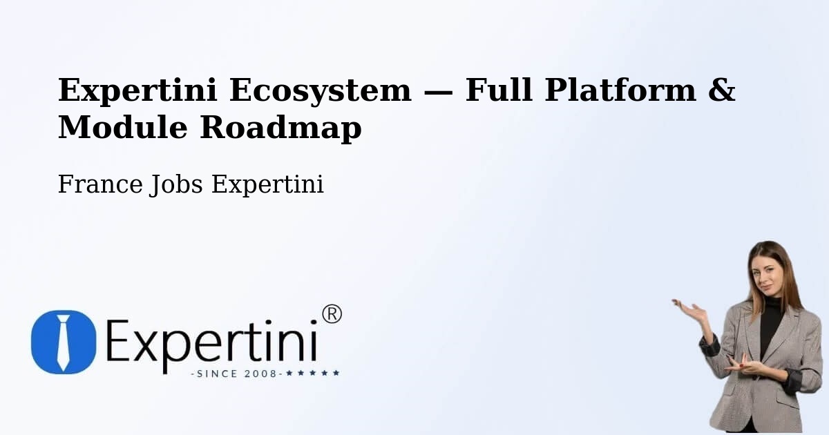 Expertini Ecosystem — Full Platform & Module Roadmap – Camon
